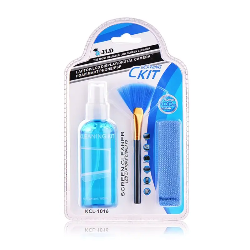 

K43B Screen Cleaner Solution for Laptop/Phone/ for iPad/Eyeglass /Household Appliances Cleaner Includes + Brush + Clean