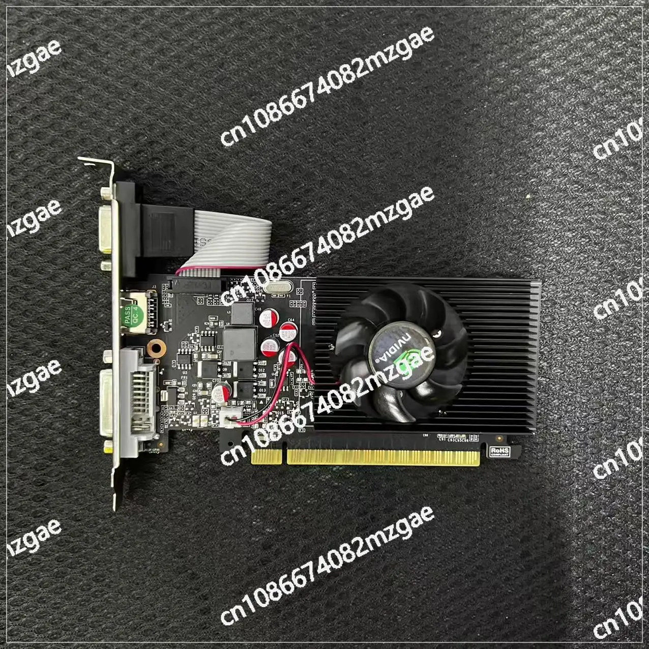 GT730 2GB independent graphics card DDR3 graphics memory computer half height knife card small chassis dual screen graphics card