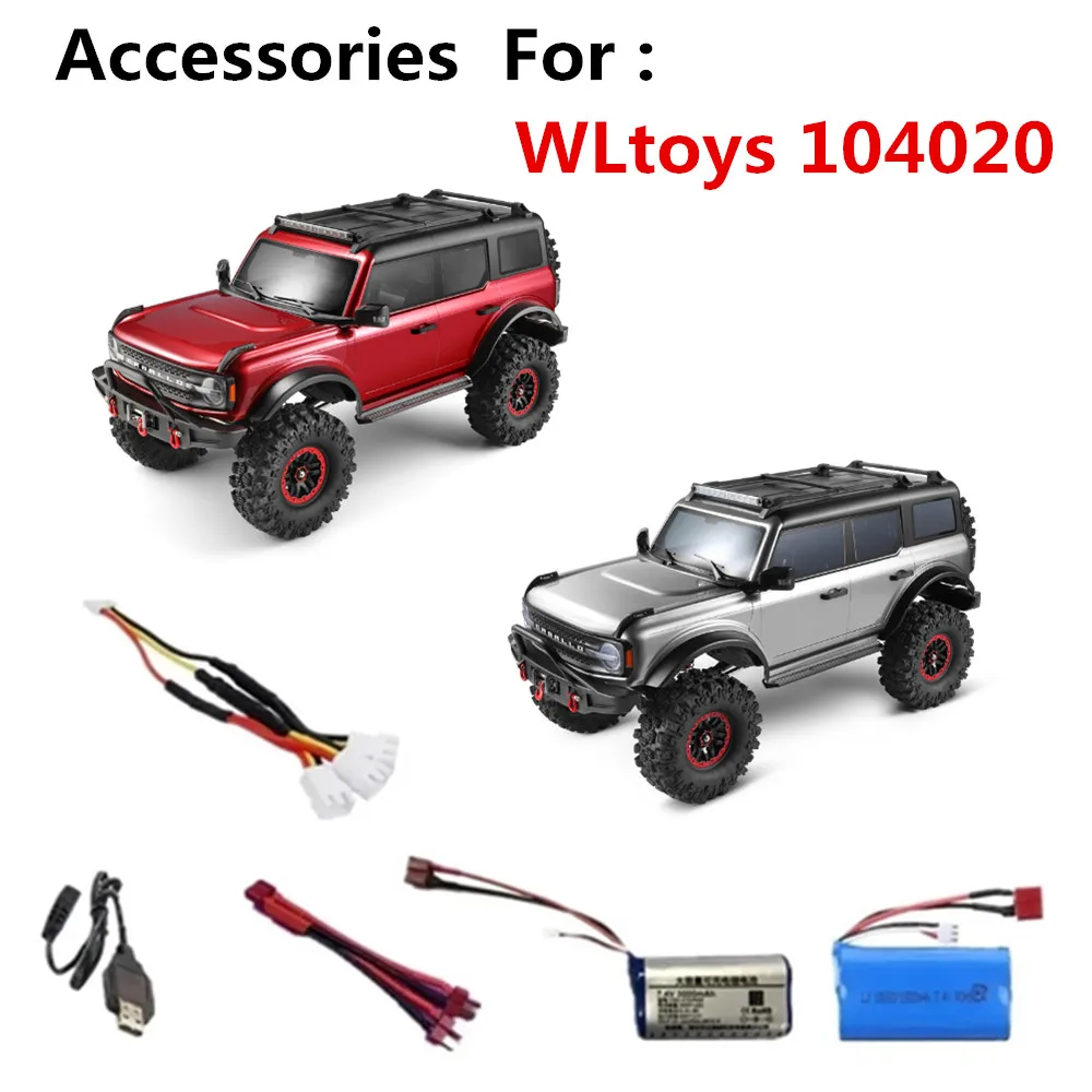 

WLtoys 104020 Аккумулятор 7,4 В 1500 мАч 3000 мАч / Т-образный разъем / кабель 3 в 1 Подходит для радиоуправляемого автомобиля 104020