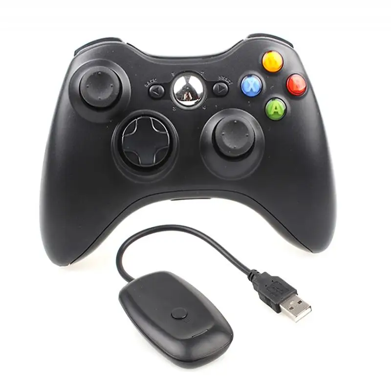 Wireless Controller für Xbox 360 Joystick für Microsoft PC Windows 7 8 10 Gamepad Für Xbox 360 Wireless Controller PC empfänger
