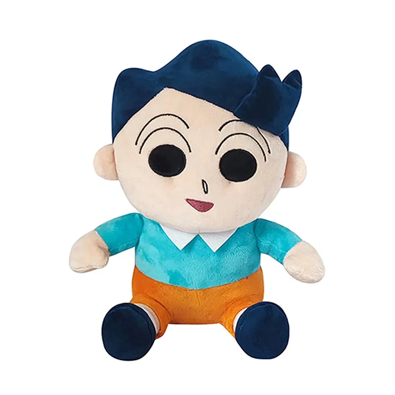 Shinchan Plush Doll Shiro Bochan Cute Soft Stuffed Ornament Trendy Anime Peripheral for Home Layout Collectible Presents