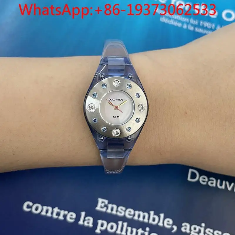 Ins Style Waterproof Sports Electronic Watch Stylish Simple Multifunctional Wristwatch for Girls Women
