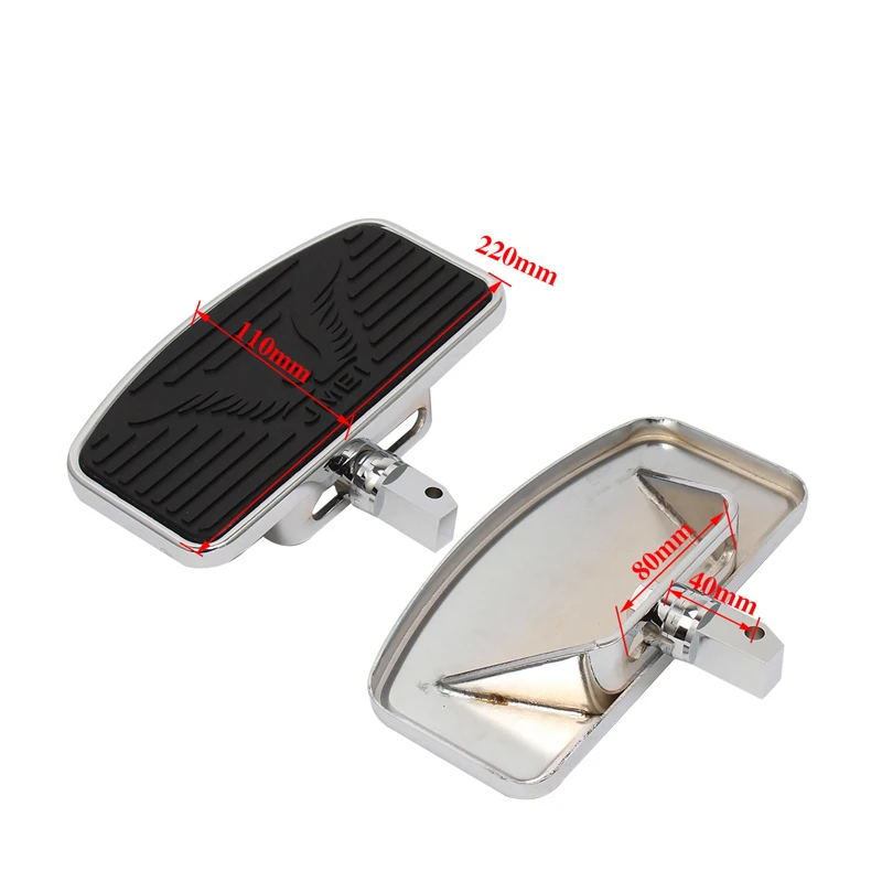 Motorcycle accessories modified front and rear big foot pedal rest pedal is suitable for Honda vtx 1300 / 1800