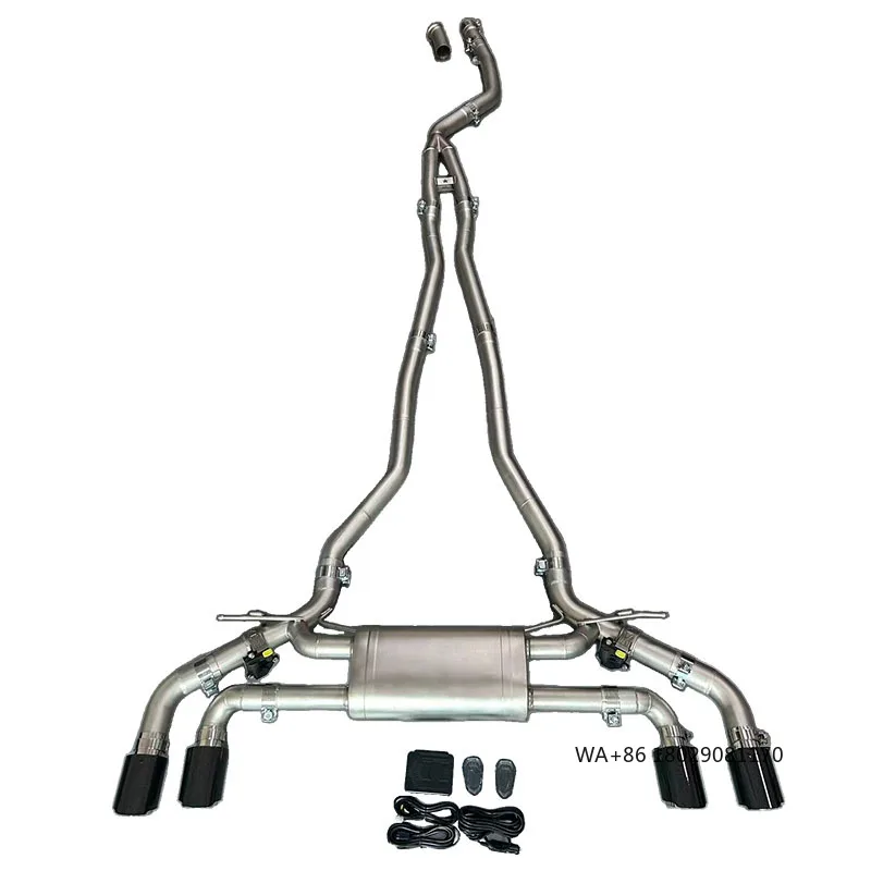 

Valvetronic Exhaust for 540i G30 B58 3.0T Exhaust System with Mufflers and Tips4 US Warehouse Stock, Available Immediately.