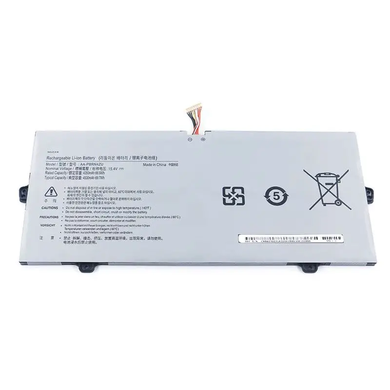 

AA-PBRN4ZU 4ICP5/52/109 Laptop Battery for Samsung NP930QCG 950QCG 930QCJ 950QCJ 930XCJ 950XCJ AA-PBPN42U 15.4V 66.9Wh/4350mah