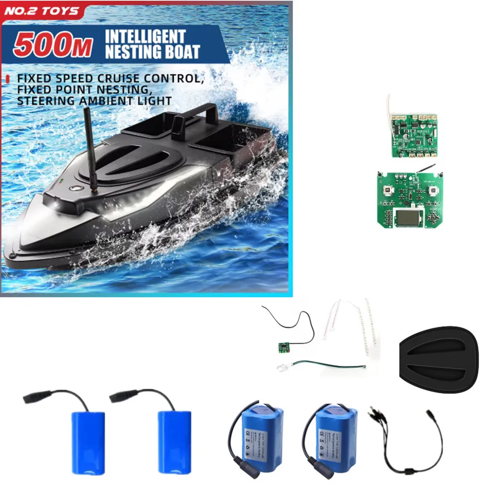 

V700 Bait Boat Original Accessories / LED Light Group / Antenna / And Other Accessories Use For V700 RC Boat