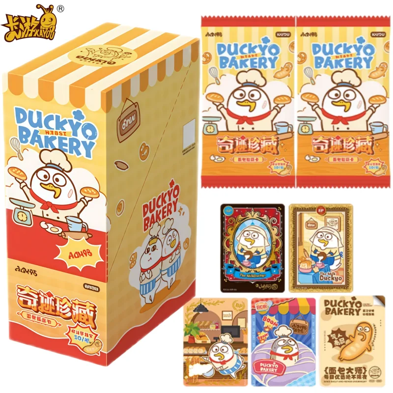 

KAYOU натуральная пекарточная карта Duckyo, чудесная коллекция, хлебные головы, игровая коллекционная карта, милые периферийные игрушки для отдыха, забавные подарки