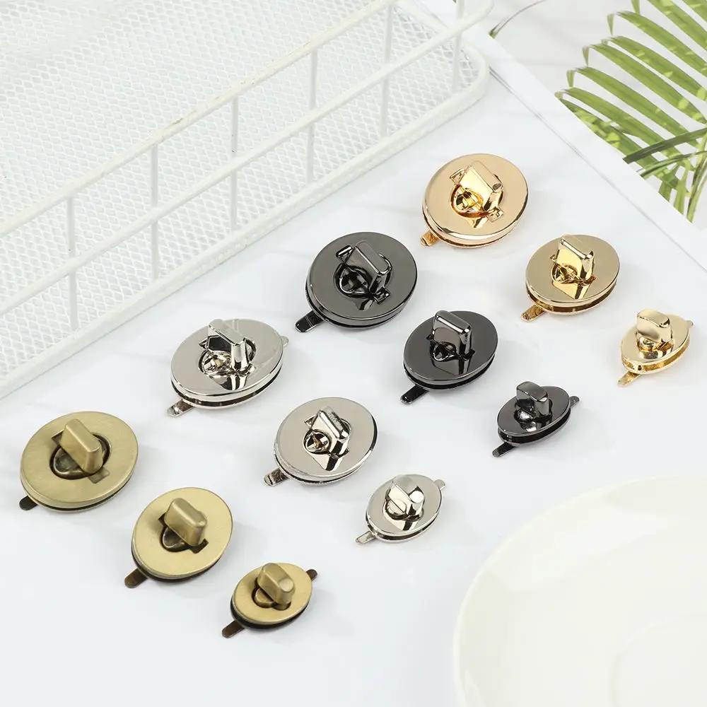 قفل معدني ملتوي للمحفظة والأمتعة ، مشبك متين ، قفل دوران ، قطع غيار حقائب الإغلاق ، أجهزة عالية الجودة