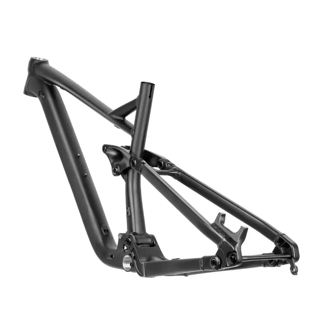 Hot Sale Full Suspension 27.5 29 INCH MTB Bike Frame Aluminum Alloy Soft Tail Bicycle Frames