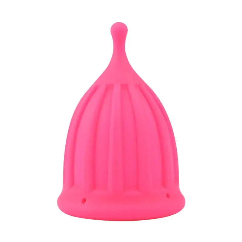 Silicone Booster Menstrual Cup for Women Built-in Monthly Period Cup Catheter During Menstruation Aplicador De Copa Menstrual