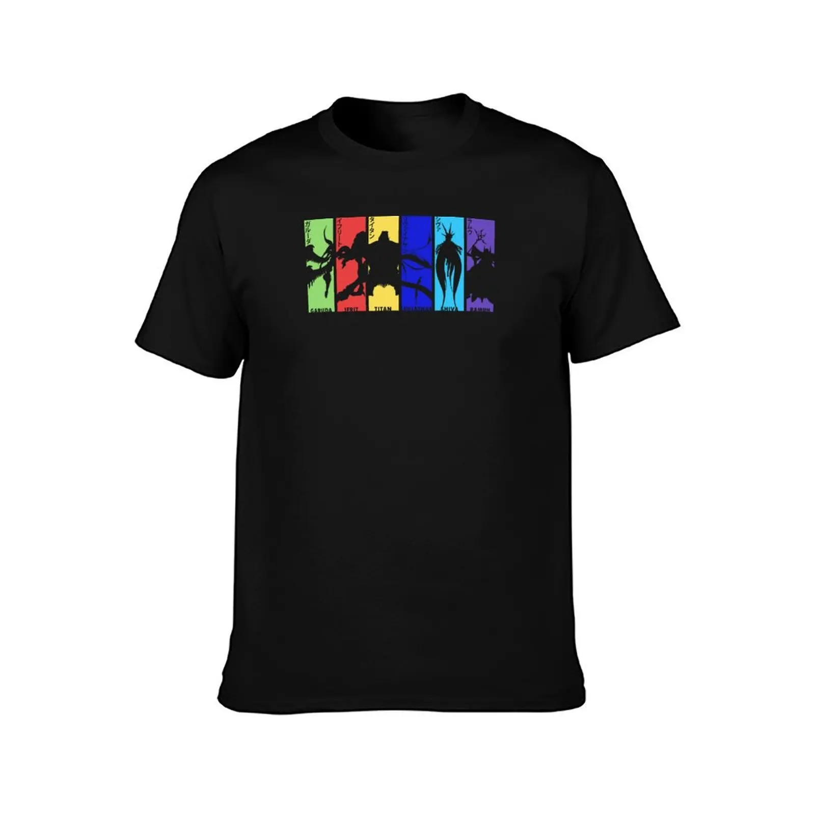 FFXIV AAR PRIMALS T-Shirt Work Utility Casual Tee Shirt T-Shirt