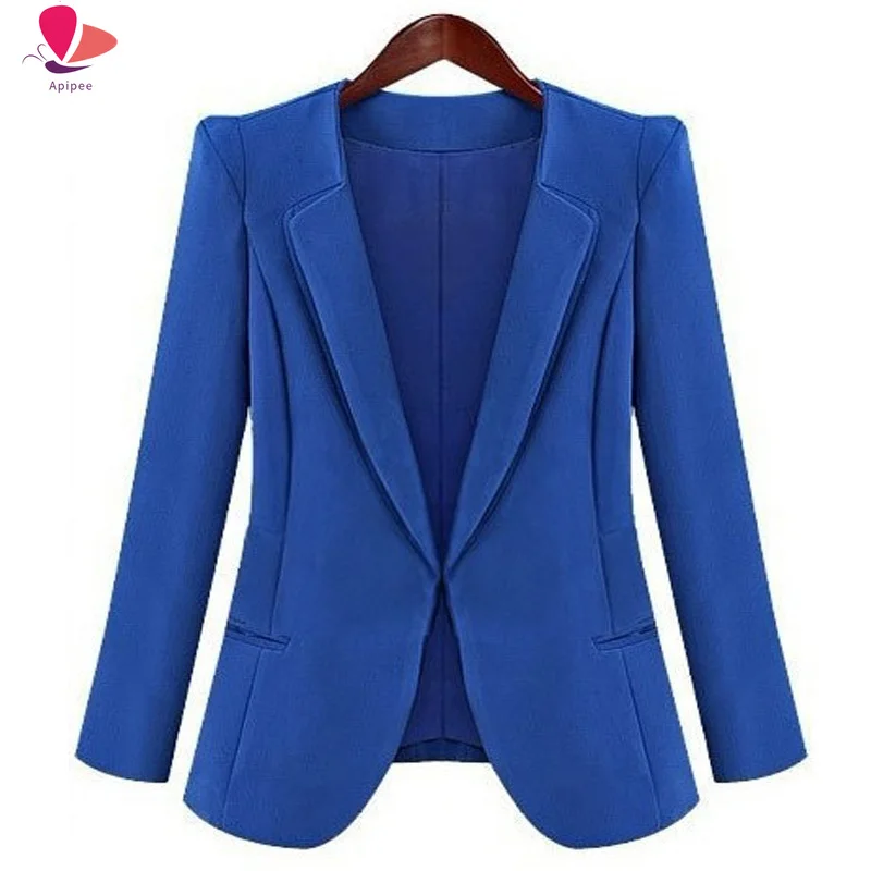 2024 New Womens Business Suits Spring Autumn All-match Women Blazers Jackets Short Slim Long-sleeve Blazer Women Suit