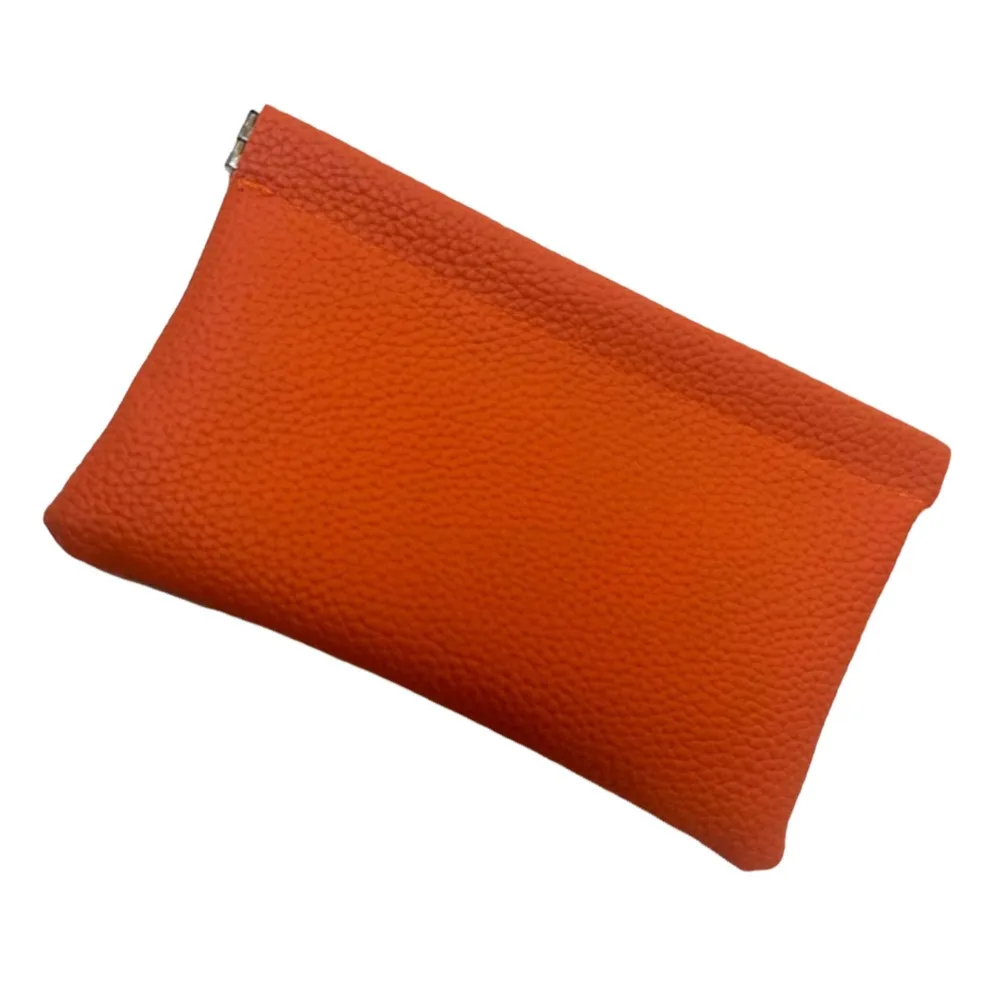 

Портативный кошелек из искусственной кожи, автоматическая закрытая косметичка большой емкости, ультратонкий кошелек для монет для женщин, подарок для девочек