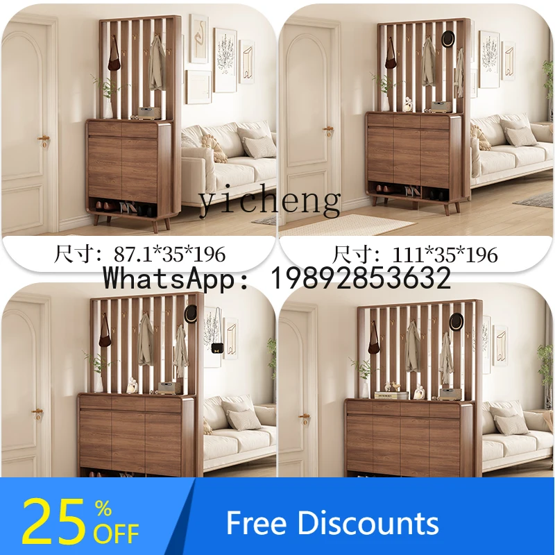 

AA entry door shoe cabinet integrated floor to wall household bedroom living room rack