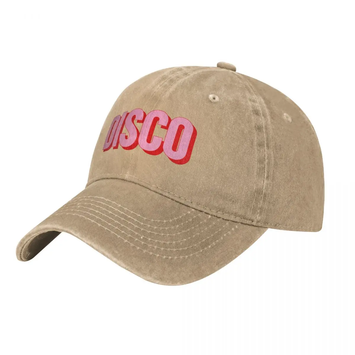 Disco Pink Baseball Cap Visor Hat Beach Trucker Hat western Hat Women's Beach Outlet Men's