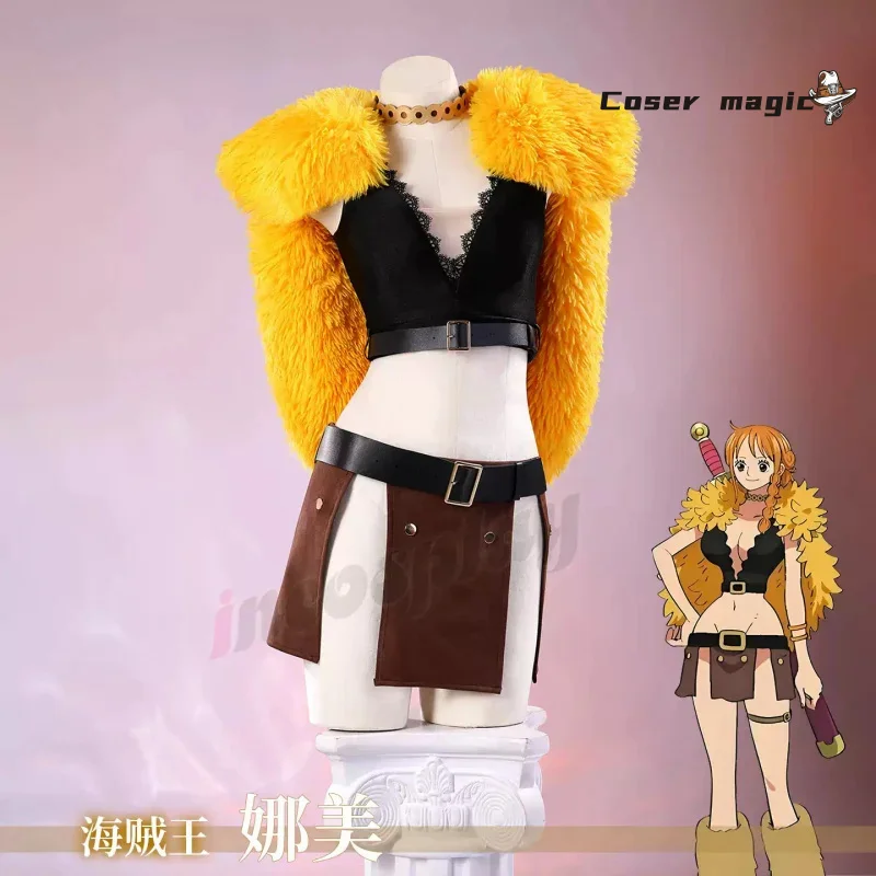 

Elbaph Arc Nami Cosplay Costume Cos Anime Party Sexy Uniform Hallowen Play Role Clothes Clothing