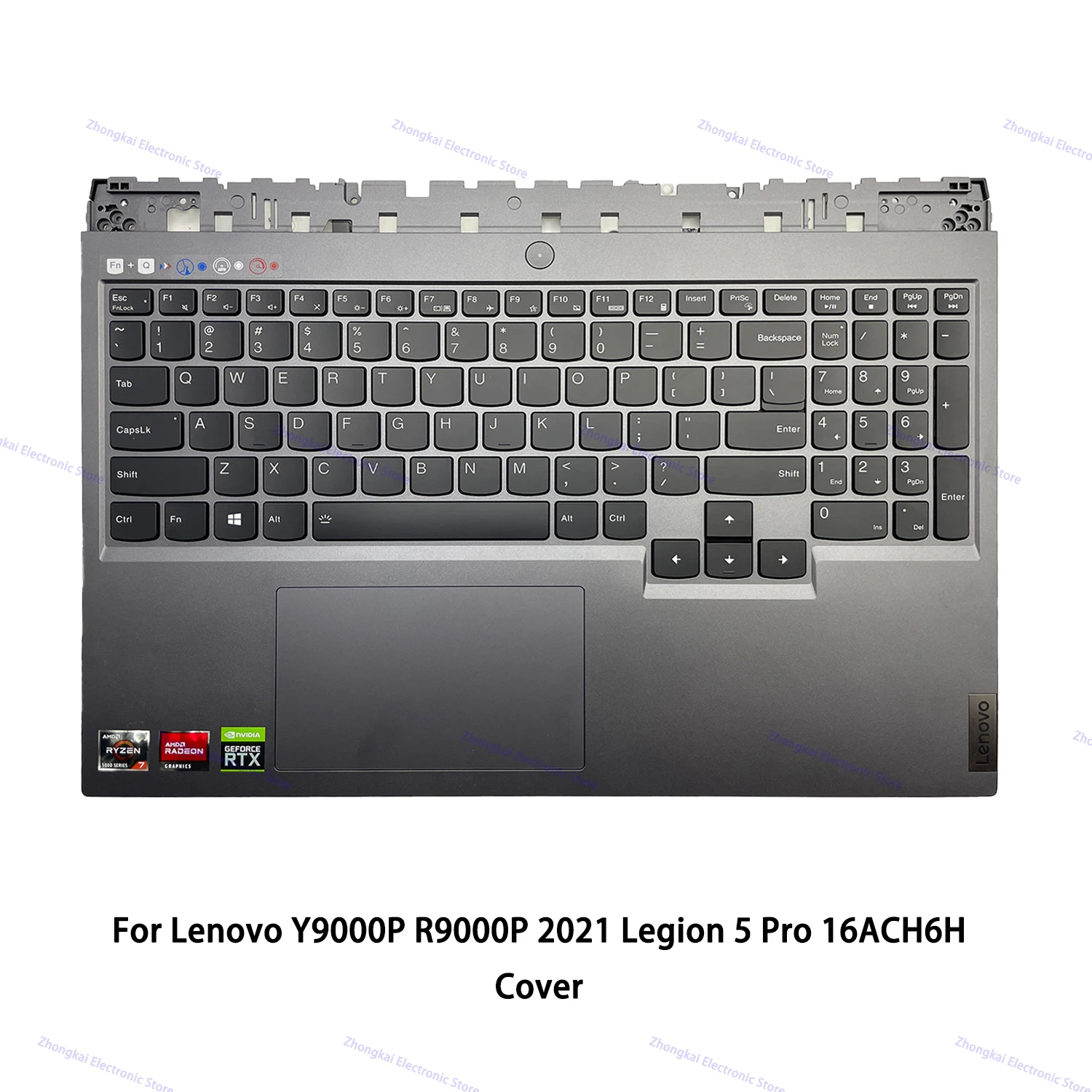 

New Original For Lenovo Y9000P R9000P Legion 5 Pro 2021 16ACH6H HY660 Laptop Palmrest keyboard Case Cover C Shell