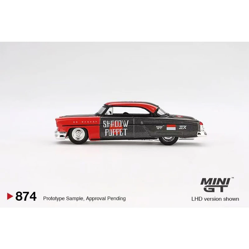 Prevendita MINIGT 874 KHMG153 1:64 Silverado Sumatran Rhino Capri Hot Rod Shadow Puppet Diecast Modello di auto Kaido House