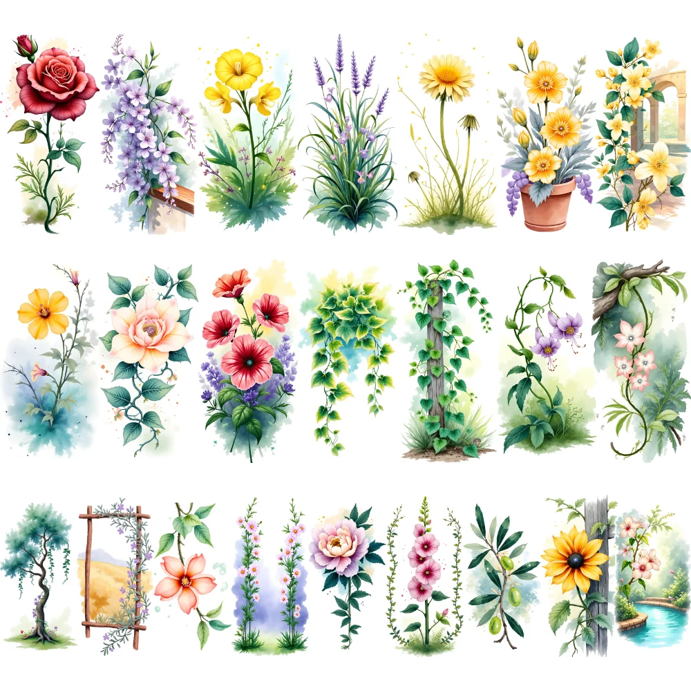 9 قطعة تصاميم طبيعة الوشم المؤقت مقاوم للماء ملصقات الجسم طويلة الأمد الأزهار الوشم المائية للأطفال الفتيات الخدين