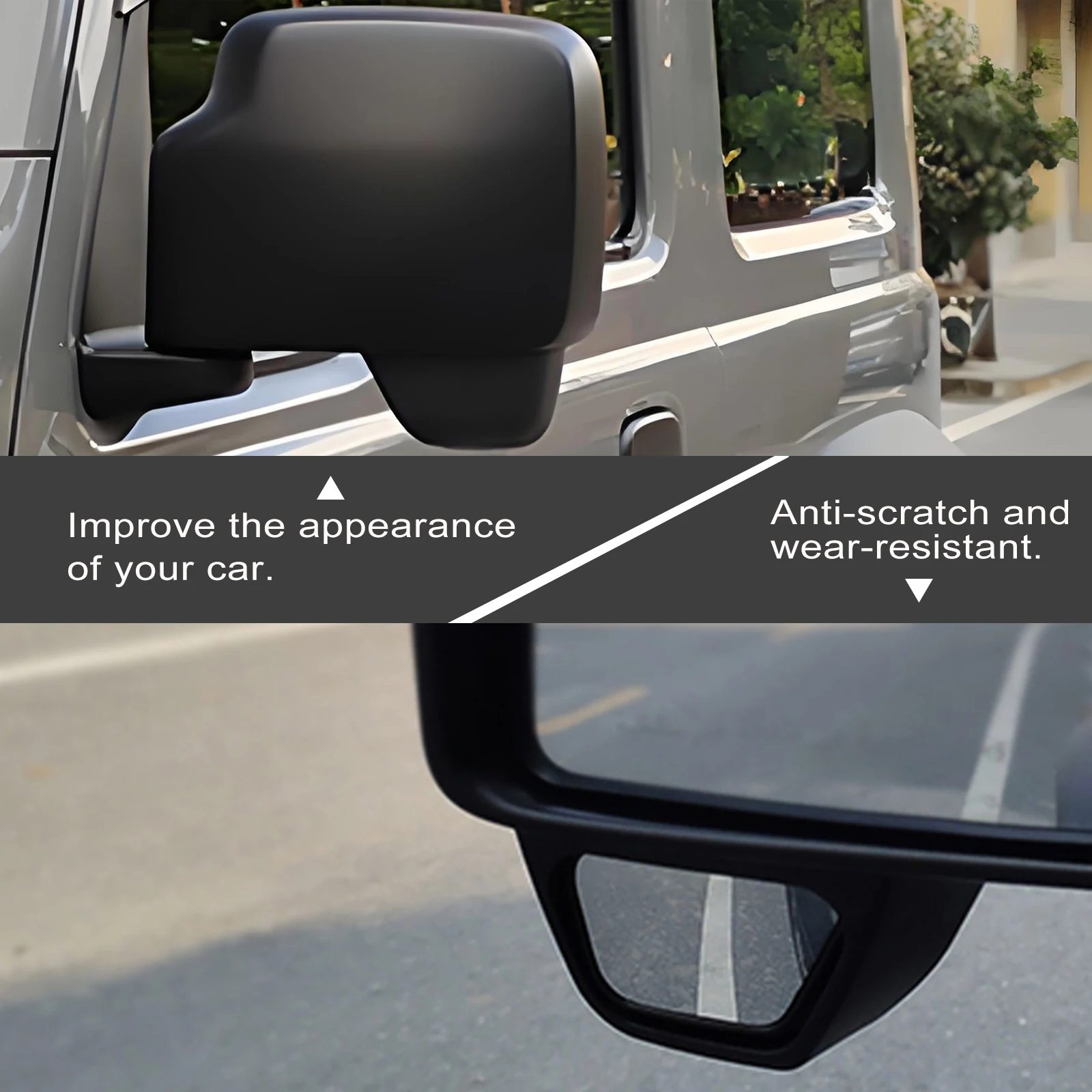 Auto-Weitwinkel-Rückspiegel zur Unterstützung der Sicht im toten Winkel, HD-Klar, Weihnachts-Autozubehör für Jimny JB64 JB74 2019-2025 2026 – Detail 5