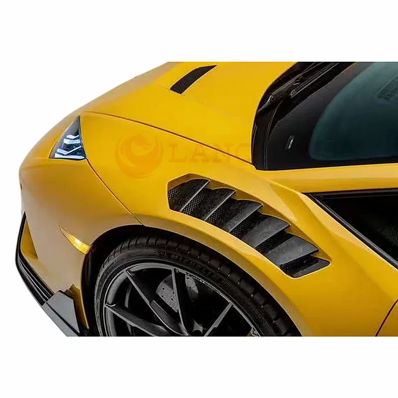 

V Style Half Carbon Fiber Front Fender For Lamborghini Huracan LP610-4 LP580 Lambo Huracan