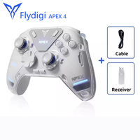 FLYDIGI APEX 4 PC Controller Force Feedback Trigger Force-Adjustable Alloy Joystick Full-Color LCD Display 1000hz Report Rate