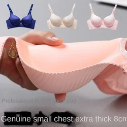 Women's Push Up Bra Set 8CM Super Thick Padded Lingerie with Adjustable Straps Comfortable Supportive