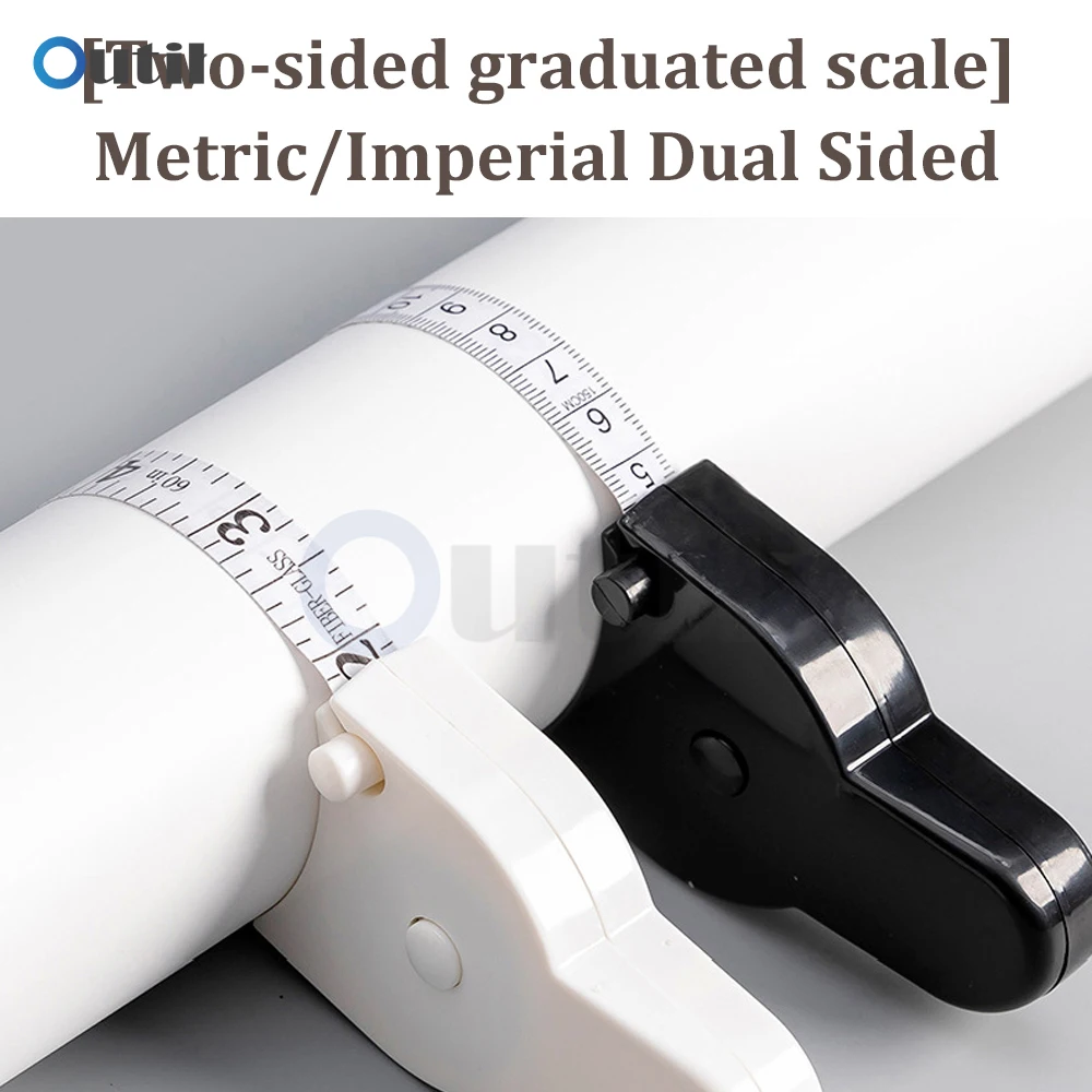 Automatic Telescopic Tape Measure Body Measuring Tape Sewing Ruler Tools Centimeter Tapes For Body Meter Measure White Tools