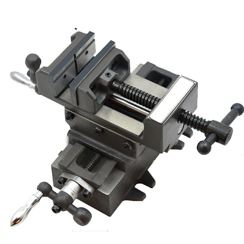 Precision Cross Flat Nose Pliers Heavy Duty Mobile Bench Vise For Drill Milling Machine 3 4 5 6 8inches Manual Drive Gear Core