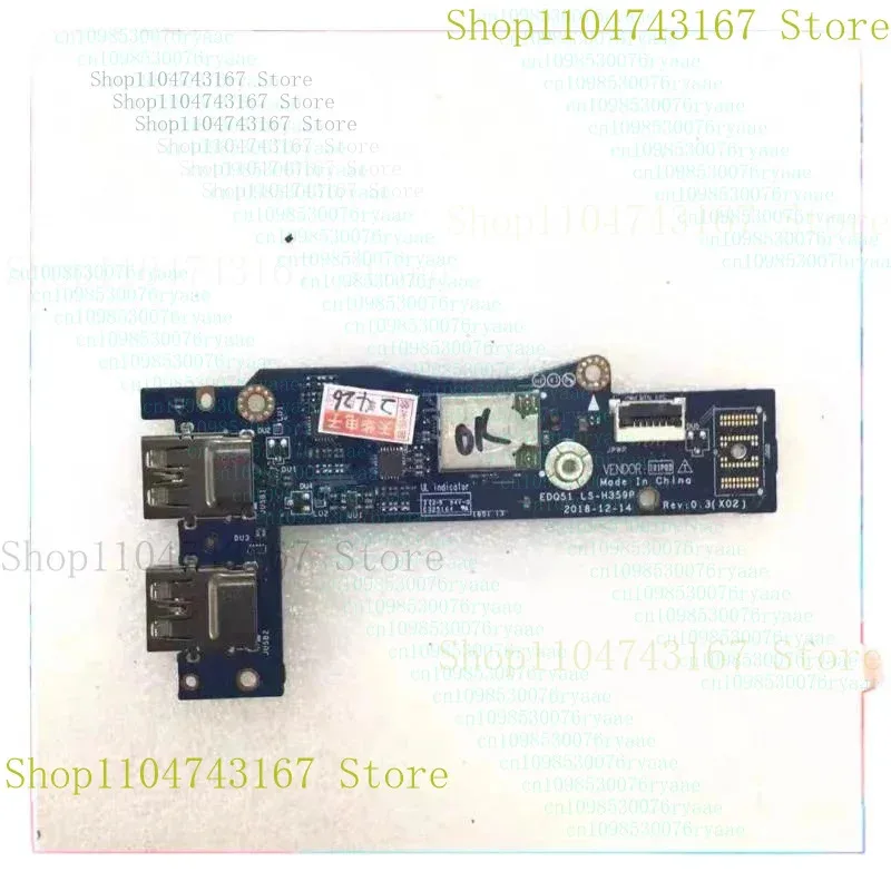 

QIN новая материнская плата для Dell Alienware M15 R2 USB Network WiFi NIA01 LS-H359P