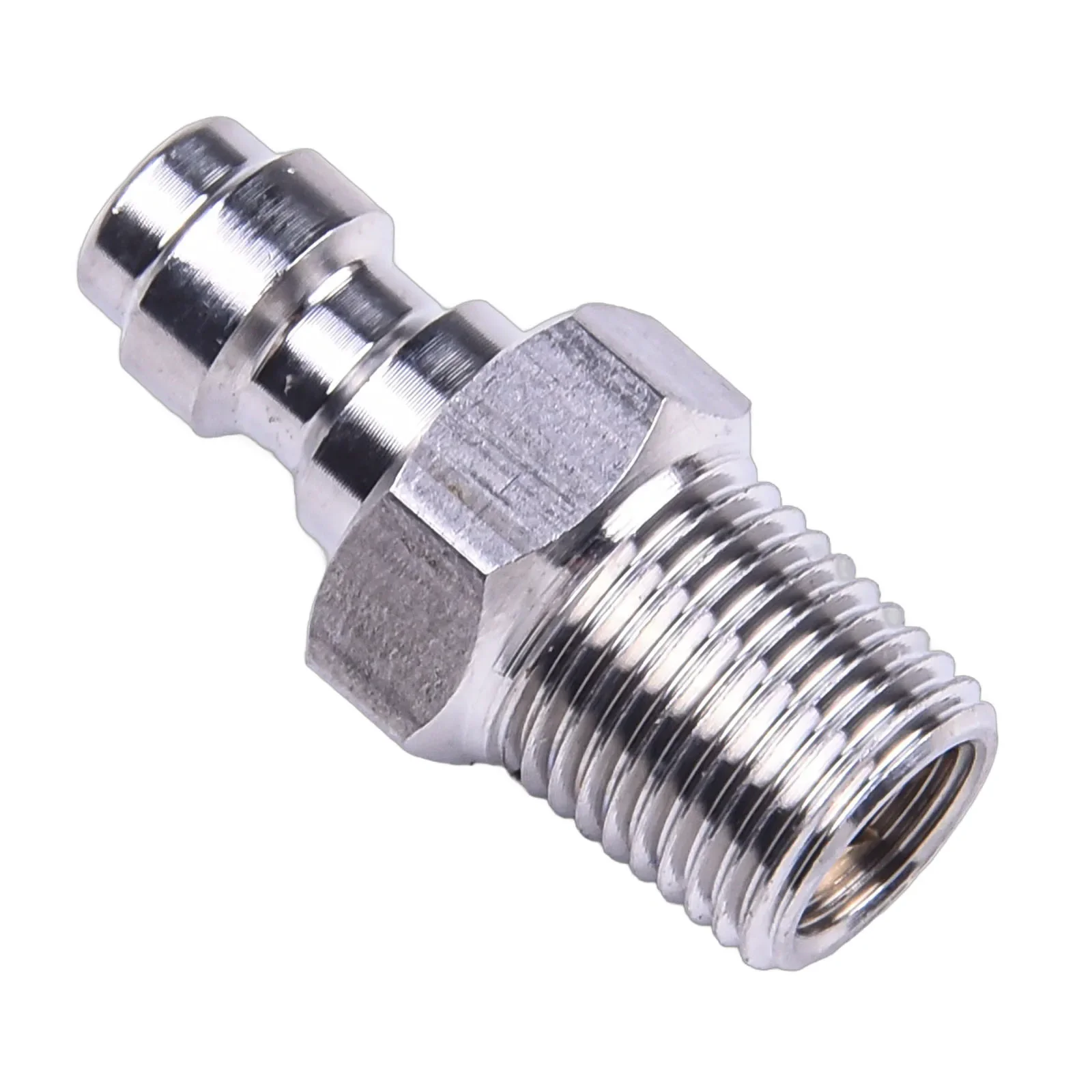 Hot Sale Brand New Business & Industrial Connection Valve Male 8mm Rust-proof Stainless Steel + Copper Useful Practical