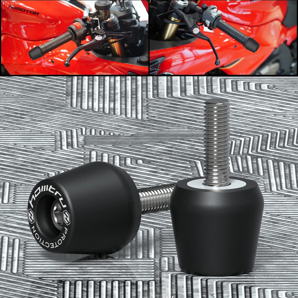 

Motorcycle Handlebars Grips Ends Plug Bar Weights Ends Handlebars Caps For R1200RS 2015-2020 / R1200RT 2017-2020