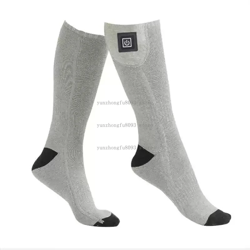 3 Temperatures Heated Socks, Rechargeable Thermal Heating Socks with Warm Keeping, Cold Weather Foot Warmer for Outdoor or Home