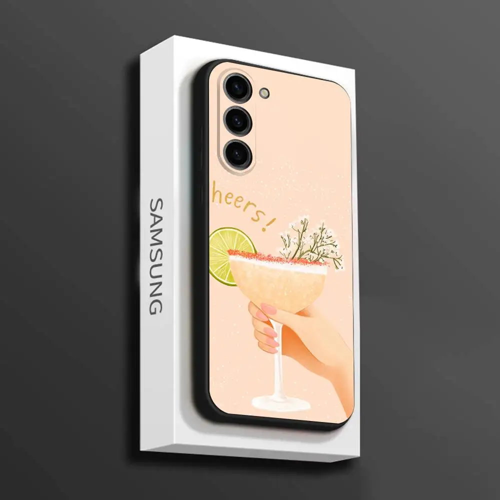 Aperol Funny Spritz Telefoonhoesje Voor Samsung Galaxy A 73,72,51,53,52,71,22,5G,Note,J7,8,9 Zachte Zwarte Cover