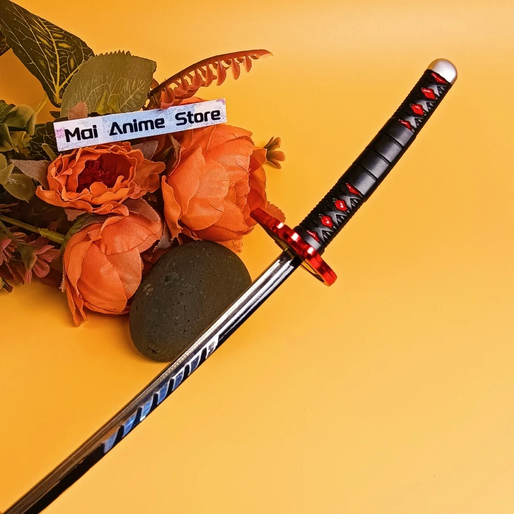10in mini tanjirou katana pequeno sabre samurai original kimetsu não yaiba real japonês katana metal demônio slayer espada brinquedo presente