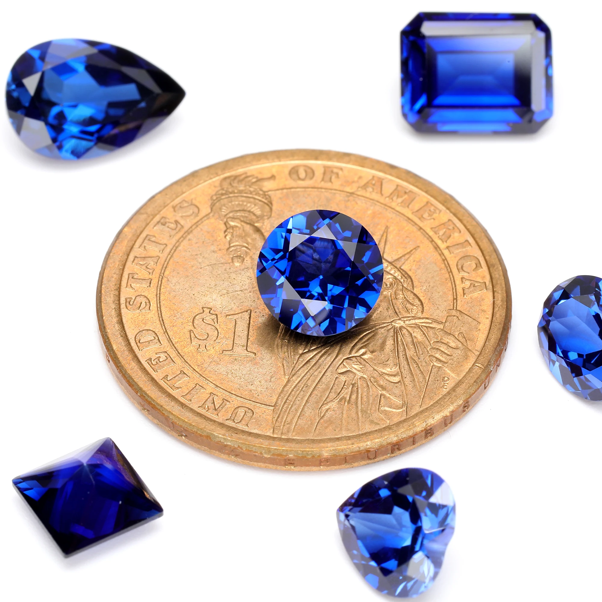 Eme jewe مختبر نمت الياقوت قطع مستديرة الأحجار الكريمة للسحر مواد صنع المجوهرات المتقدمة DIY مع شهادة AGL