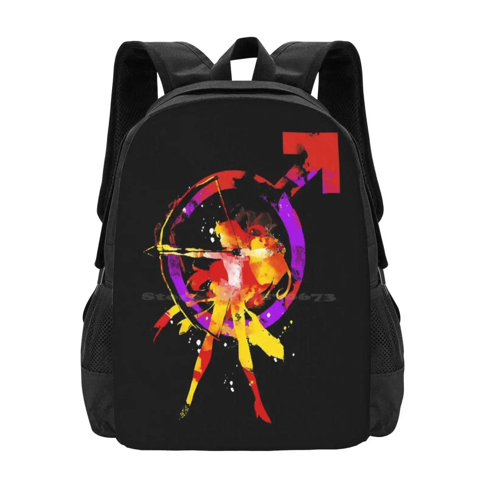 

Mars Splash Hot Sale Schoolbag Backpack Fashion Bags Anime Artistic Artsy Girly Kharmazero Manga Pop Culture Sailor Mars