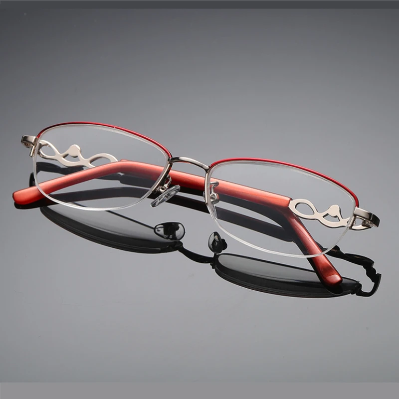 Reading Glasses Women Blue Light Blocking Presbyopic Eyeglasses Female Vintage Ultralight Oval Frame Hyperopia Eyewear 0~+4.0