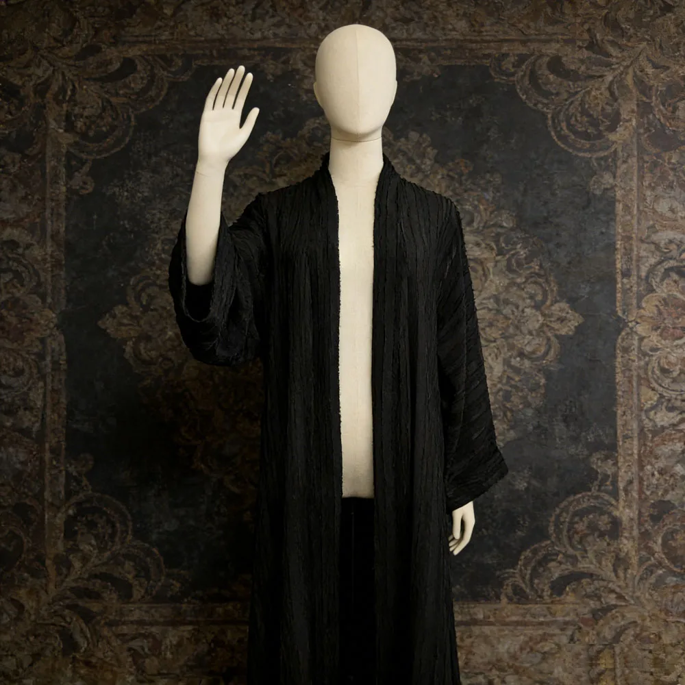 

Dubai Open Abaya Kimono Cardigan Dress Women Muslim Turkey Kaftan Jalabiya Arabic Long Robe Islam Modest Abbayas Clothing Casual