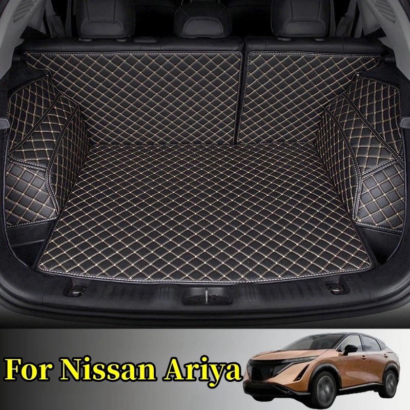 

Customized Microfiber Leather Car Trunk Mats Fit For Nissan For Ariya 2022 Auto Interior Accessories