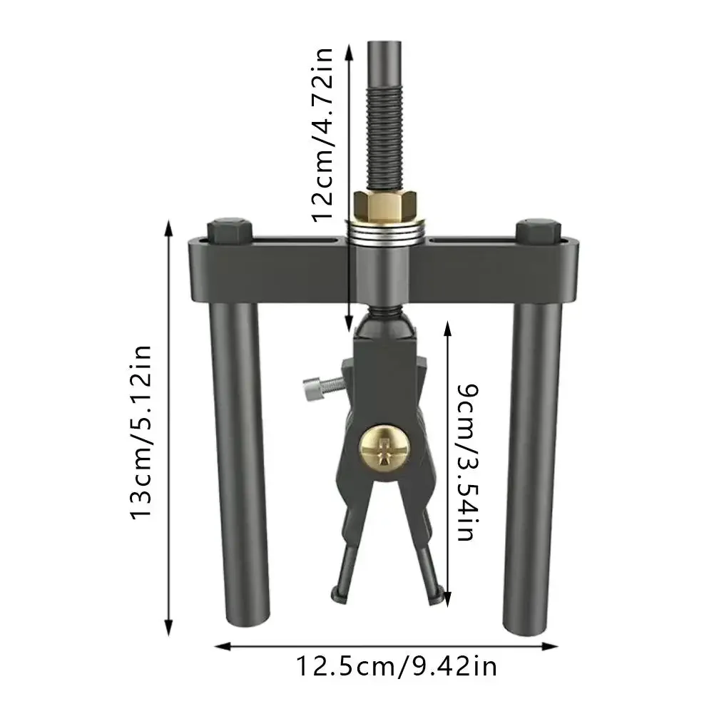 Forged double hook universal inner hole puller disassembly tool multifunctional inner hole bearing puller