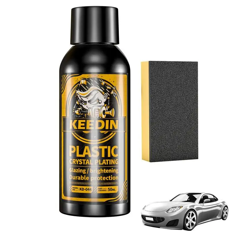 Car Interior Detailing Cleaner Plastic Leather Restorer Quick Coat for Car Interior Refurbish Leather Renovator Conditioner