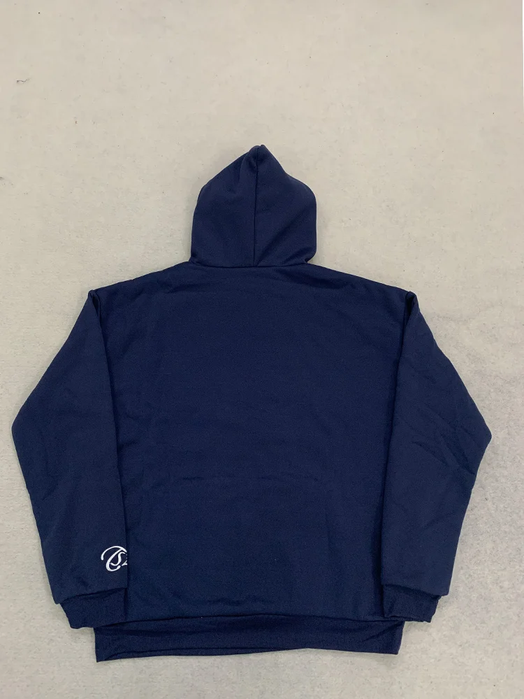 Herbstlicher, ästhetischer GRUGE-Kapuzenpullover mit Gitterfutter und Y2K-Streetstyle, lässiger Alltags-Hoodie für Damen und Herren – Detail 7