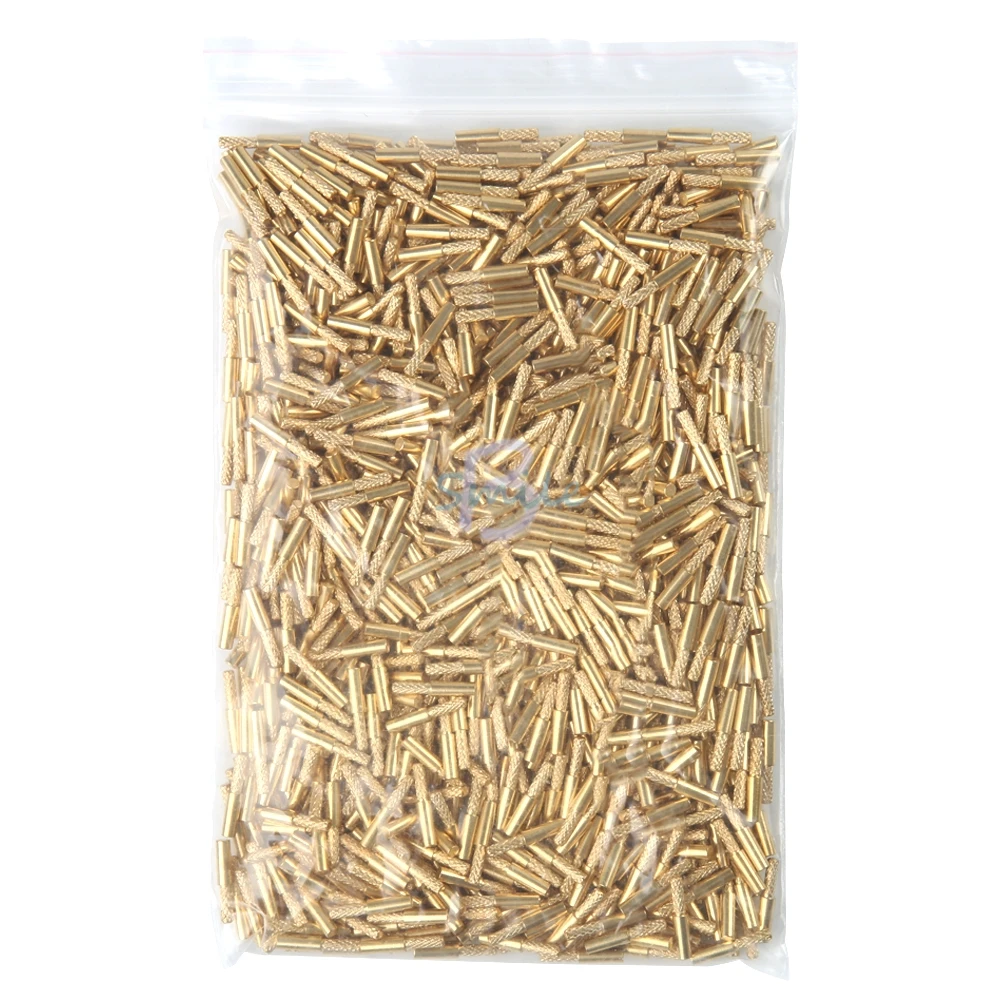 

high quality 1000pcs 3*14mm Brass Pins Dental Copper Pins lab Solid Plate Nail Brass Nail Pin Used with dental Pindex 3*14mm