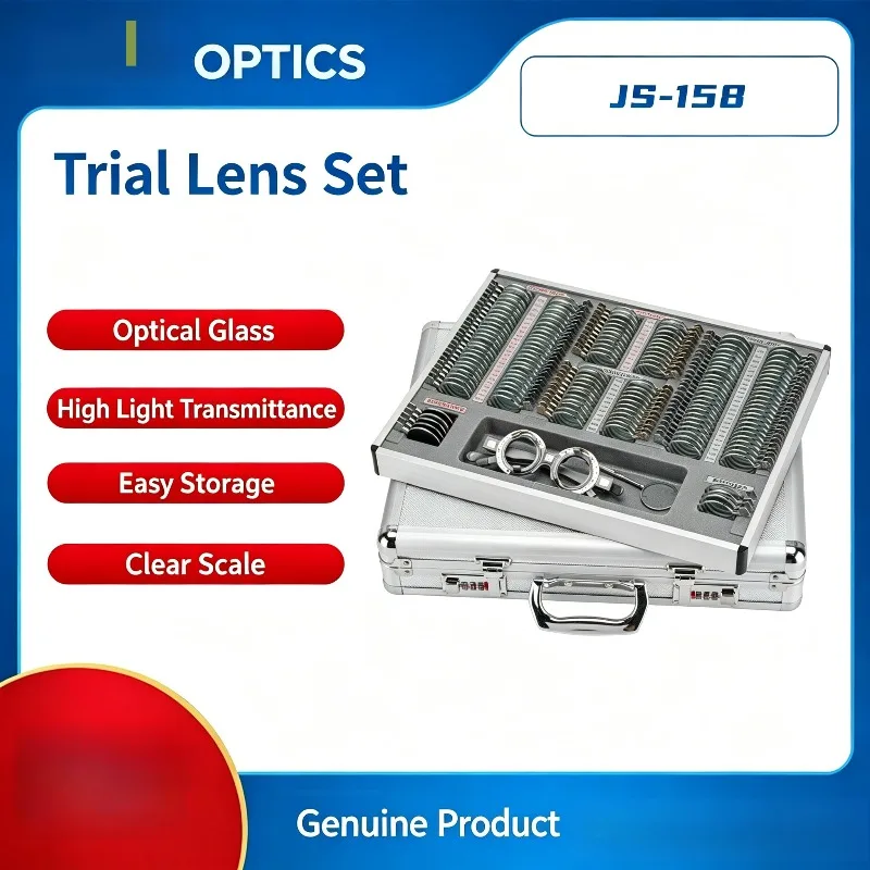 158-piece metal lens insert set for eyeglasses and spectacles