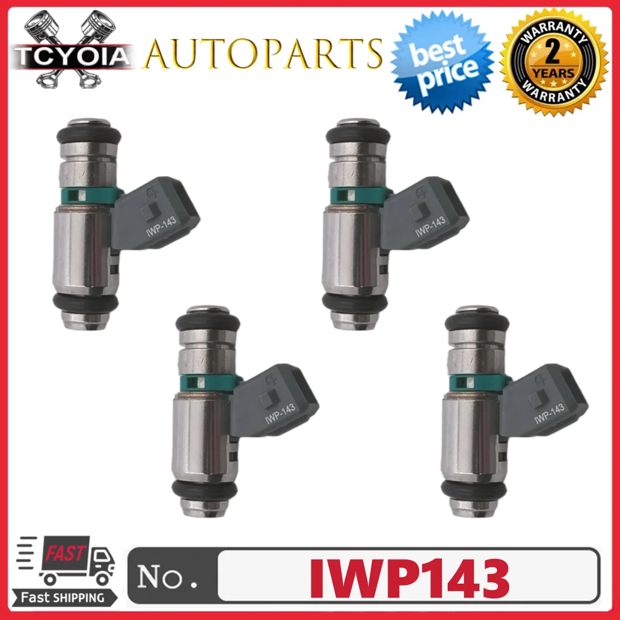 

4pcs IWP143 8200128959 Fuel Injector For Renault Clio 98~09 Laguna I 99~01 Megane 99~03 Scenic 99~03 Thalia 02~07 1.6 16V