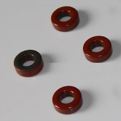 

T44-2 5.82*11.2*4.04mm Red Grey Magnetic Filter High Frequency Carbonyl Iron Dust Core Ferrite Toroid Core Iron Powder Core