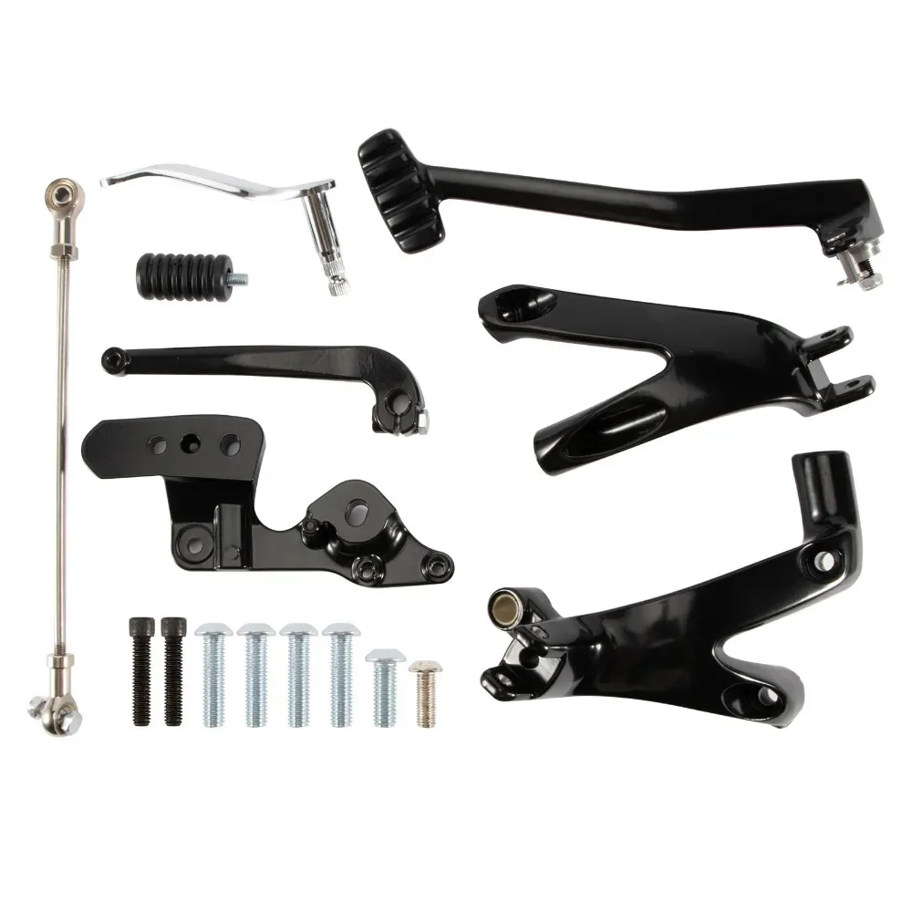 Motorcycle Accessories Forward Controls Peg Levers Linkages Kit For Harley Softail Street Bob Low Rider FXBB FXLR FXST 2018-2023