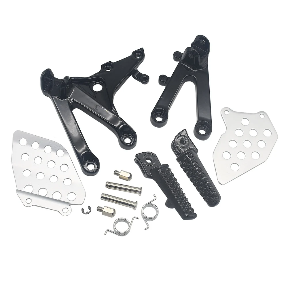 For Honda CBR 600RR CBR600RR 2007 2008 2009 2010 2011 2012 to 2022 2023 Motorcycle Front Rider Footrest Foot Pegs Bracket sets