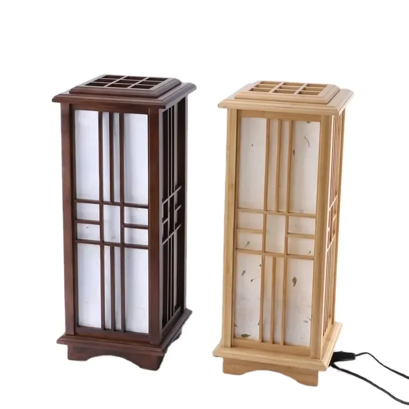 Luxury Design Custom Logo Printing Exquisite Bamboo Decoration Long Wind Lamp
